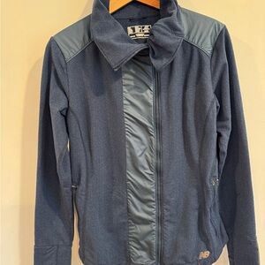 New Balance Navy Full-Zip Jacket